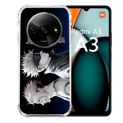 Coque Xiaomi Redmi A3 Jujutsu Kaisen pour éviter les écrans brisés après une chute