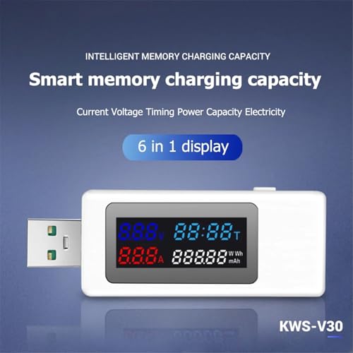 Testeur USB 6 en 1 pour résoudre les problèmes de charge lente