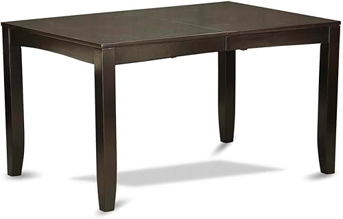 Miniatura 3 de East West Furniture LYBO7-CAP-C - Juego de 7 mesas de comedor con hojas y 6 sillas para comedor