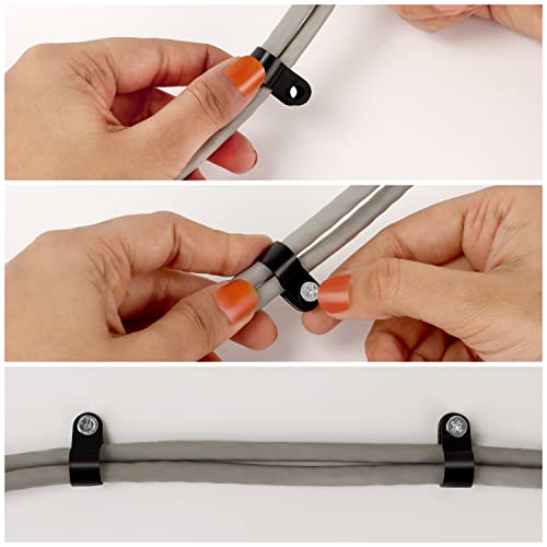 Belle Vous 271 Pezzi Kit Ganci Clip per Cavi Tipo