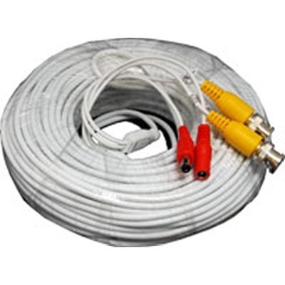 Acelevel Premium 60 Feet Video Power BNC RCA Cable for Q-See CCTV Security Cameras