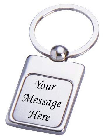 Blessings Square Metal Customise Keychain
