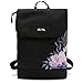 Produktbild Ela Mo Rucksack Damen - Daypack schön u. durchdacht - Laptop Rucksäcke für Frauen - Anti Diebstahl Tasche für Schule, Uni, Business (Beauty in Darkness)