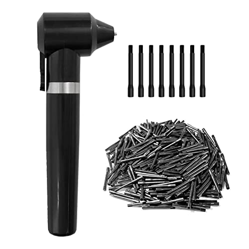 PEPAX - Mélangeur de Pigment Tattoo PEPAX Noir Électrique - Machine à Mélanger l'Encre avec 100 Bâtonnets pour Microblading/Maquillage Permanent - Accessoires