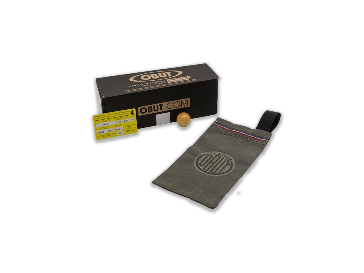 Obut – rcx. durete + Acciaio Inox 75 mm – Sfere di Bocce