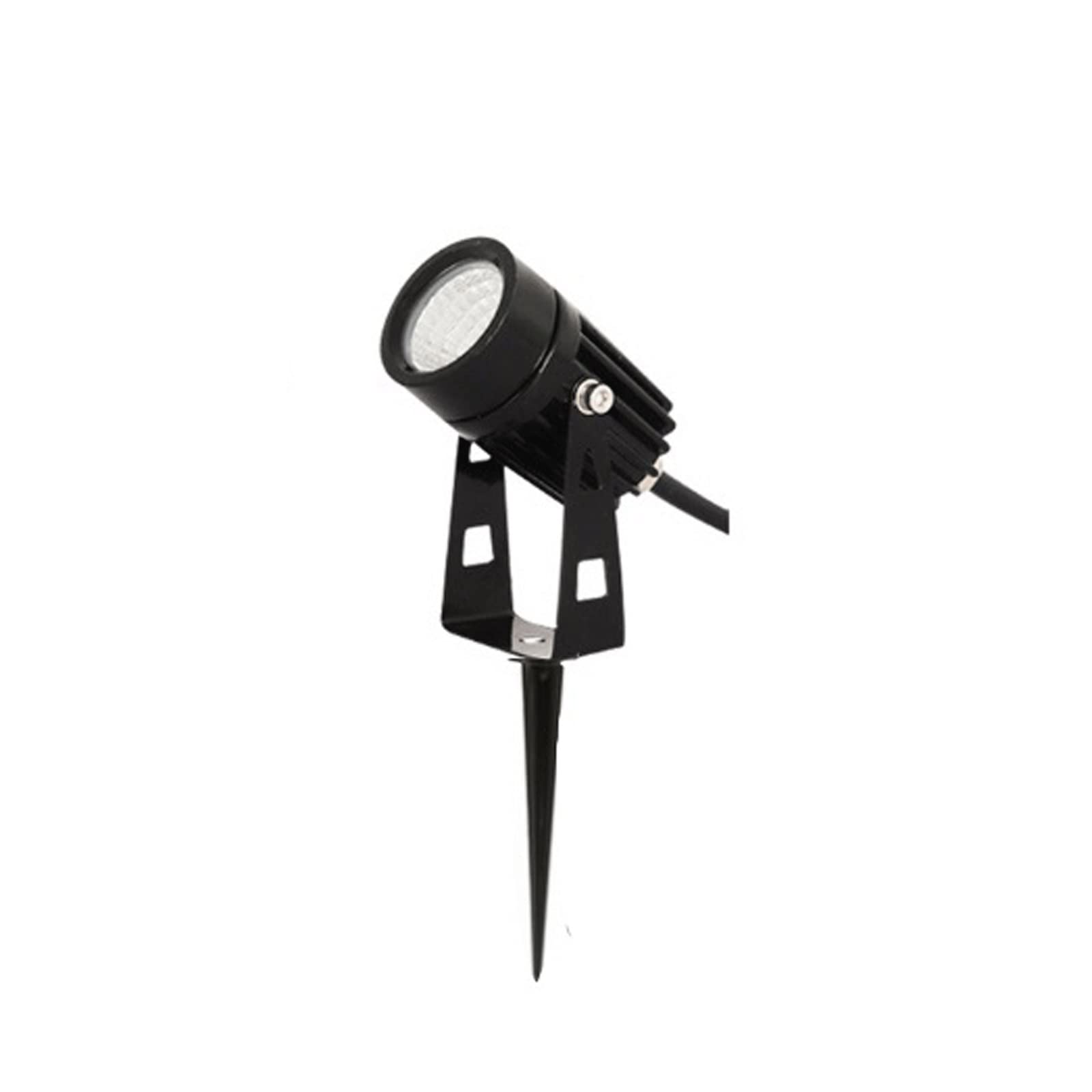 Spots LED d'extérieur lampe de jardin étanche projecteur mural IP65 noir