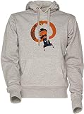 Vendax Steven Adams Haka Unisexo Sudadera con Capucha Gris