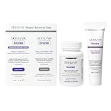 Skinuva® Bruise Recovery Duo: Bruise (14 Capsules) Bromelain Supplement + Advanced Recovery Cream (1 oz) Arnica & Vitamin K Topical Cream for Swelling & Irritation