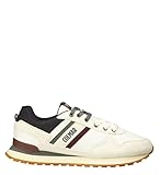 Colmar Travis Main White-Navy-Burgundy 140 TG 45, Zapatillas Unisex Adulto, EU