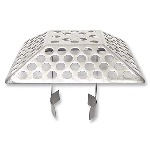 Grille anti-ataches Easy Piramidal fabriquée en acier inoxydable avec système anti-obstruction breveté : pour installation dans les salles de bains, jardins, piscines, terrasses Cover
