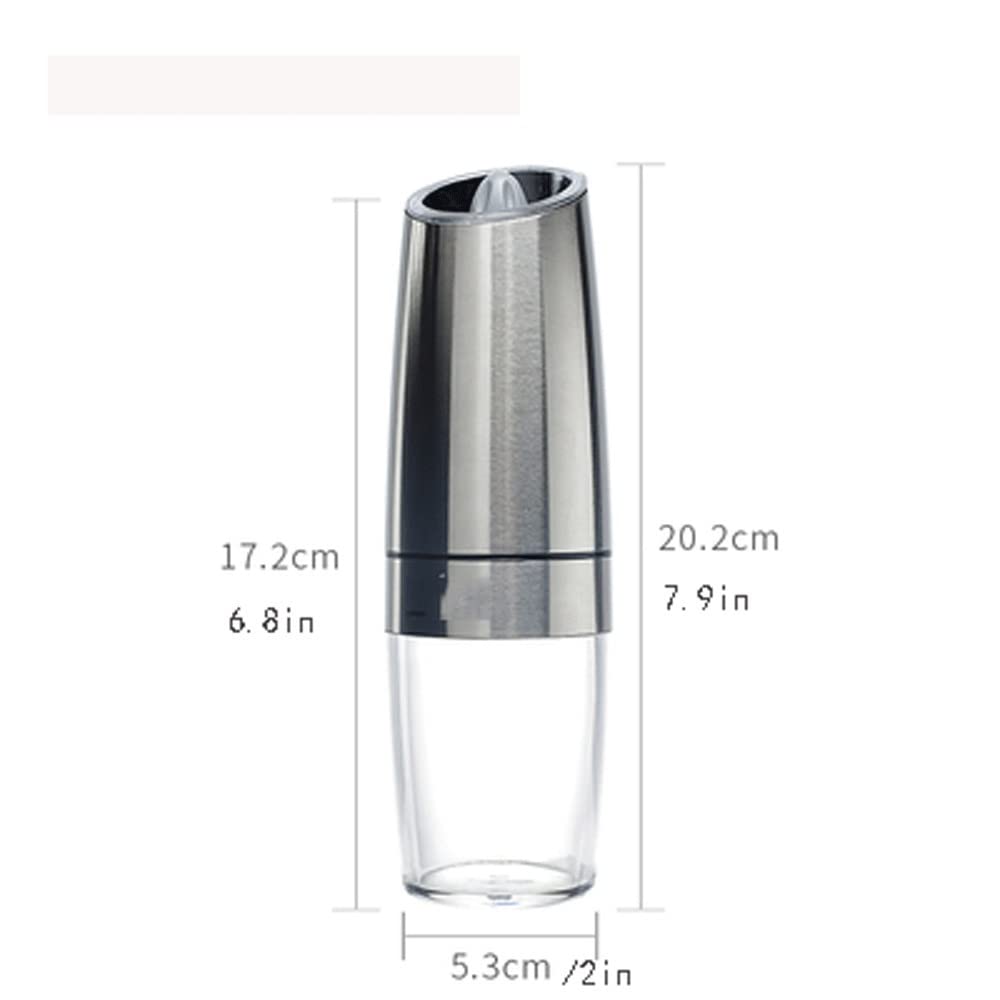 ENGENDER Macina Sale Manuale Multa a Mortaio di Peperoncino Elettrico Batteria for peperoncini Automatica a Batteria Regolabile for Bottiglie condimento Ruvido Cucina