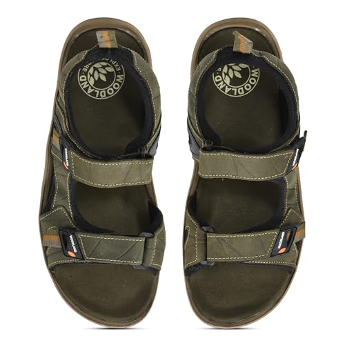 Image of Woodland Men's Leather Sandal