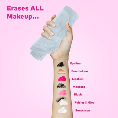 Image of The Original MakeUp Eraser PRO, Effortlessly Remove All Makeup Using Only Water, Including Waterproof Mascara, Eyeliner, Foundation, Lipstick, Sunscreen