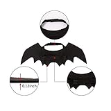 obqo Halloween Pet Bat Wings Cat Dog Bat Costume Pet Costume Halloween Accessory for Puppy Dog and Cat - Image 3