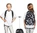 Elephant 3 Teile Set Trolley Schultrolley Rucksack 12843 Black Flower TSM