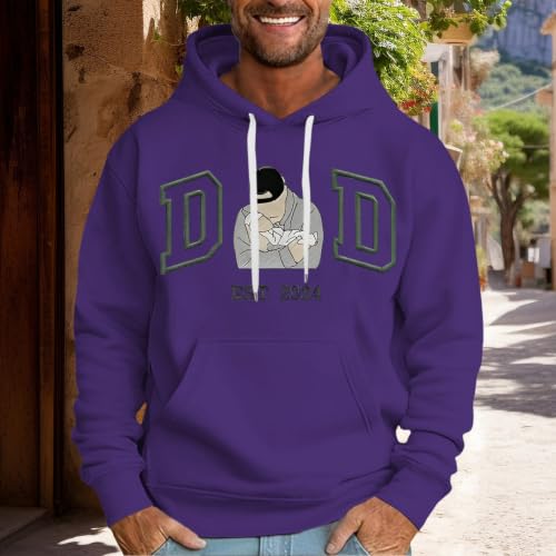 Sudaderas hombres con capucha sudadera informal estampada de invierno 2