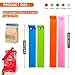 ANMOYIXIA Verschlussclips 20 Stück, Tüten Verschluss Clips Für Tüten, frischhalteclips Tütenclips Klammern 9/11cm, Bunte Clips für Verpackung (20 PCS(5 Farben))