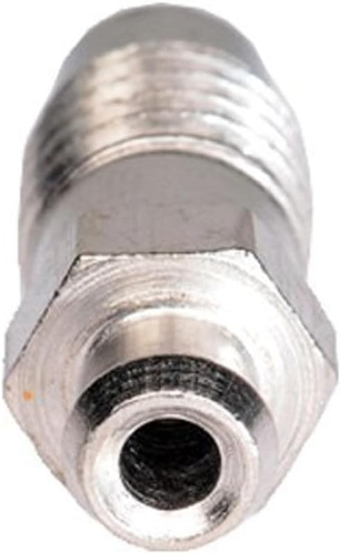 KarParts360 For Pontiac Sunbird 1990 91 92 93 1994 Brake Bleeder Screw Rear | Steel | Silver | Hex Head | Coarse Thread | Replacement For 25846360