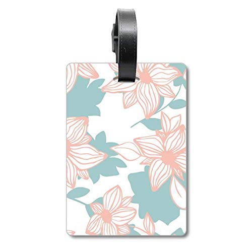 Valise à suspendre Curaçao Blue Flower pour sac à bagages et voyage