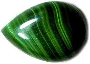 SURYAGEMS Original Malachite cabochon Pear Shape 6X9 mm Loose Gemstone For Chakra Healing Jewelry Making