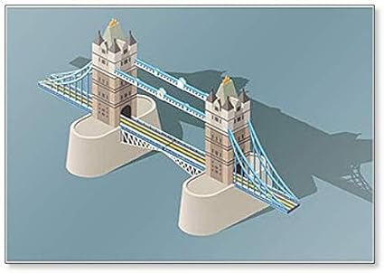 Amazon 3dアイソメトリックイラスト タワーブリッジクラシック冷蔵庫マグネット Foto Magnets 冷蔵庫マグネット Amazon 3dアイソメトリックイラスト タワーブリッジクラシック冷蔵庫マグネット Foto Magnets 冷蔵庫マグネット