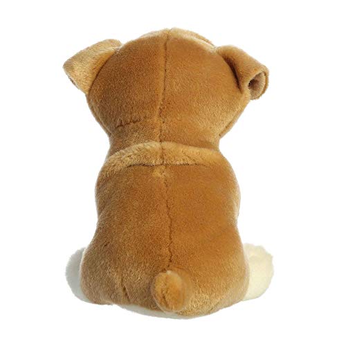 Pelúcia Cachorro Bulldogue Bulldog da Série Miyoni Aurora 18cms Altura