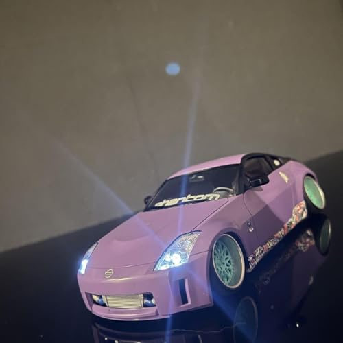 Voiture miniature Z33 Fairlady Z Aoshima 1/24 modèle fini de 18 cm