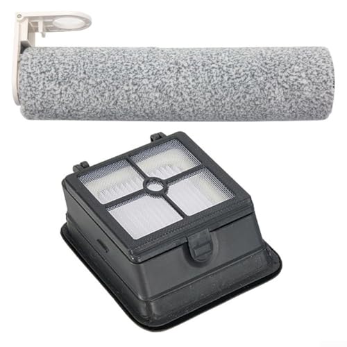 Kit spazzola principale e spazzola laterale per Atvel F16 e per aspirapolvere a secco e umido leggero senza fili, per set di spazzole per la pulizia del pavimento compatibile con HEPA