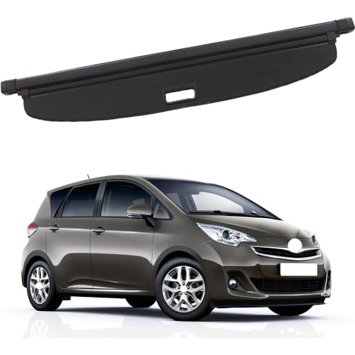 likaini Étagère Arrière Rétractable De Coffre pour Toyota Verso,Cache-Bagages Couverture De Cargaison De Coffre