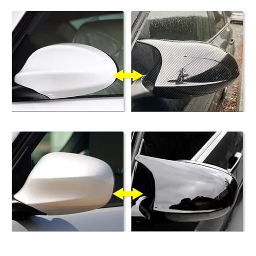 Couvercle rétroviseur look carbone forgé haut de gamme pour BMW E92 E93