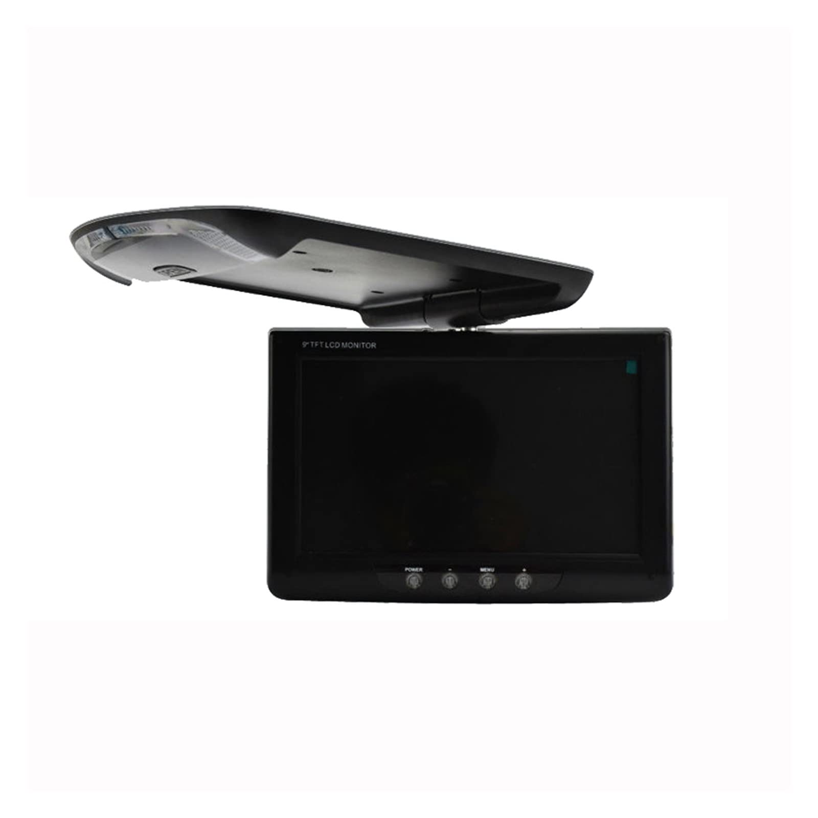 9/11 Cal Monitor samochodowy AV 12-24V monitor do montażu na dachu samochodu ekran LCD opuszczany wyświetlacz sufitowy LED wejście wideo cofanie widok z tyłu(9 inch gray AV)