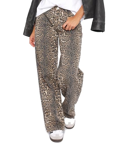 Women's Black Low Rise Baggy Jeans