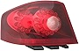EPIC LIGHTING Rear Brake Tail Light Lens and Housing Assembly Replacement for Dodge 2011-2014 Avenger [ CH2818130 5182523AG 5182523AF ] Left Driver Side LH