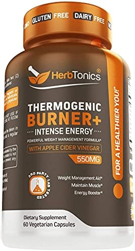 Thermogenic Fat Burner | Weight Loss Pills for Women and Men | Fat Burners Supplement for Man - 60 Vegetarian Pills