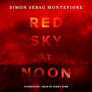 Red Sky at Noon Audiolibro Por Simon Sebag Montefiore arte de portada