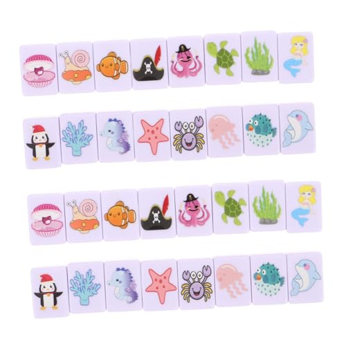 Jeu de Mahjong Portable VICASKY pour Animer vos Fêtes et Soirées en Famille