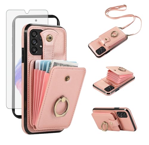 Coque Samsung Galaxy A33 5G protection RFID verre trempé et support