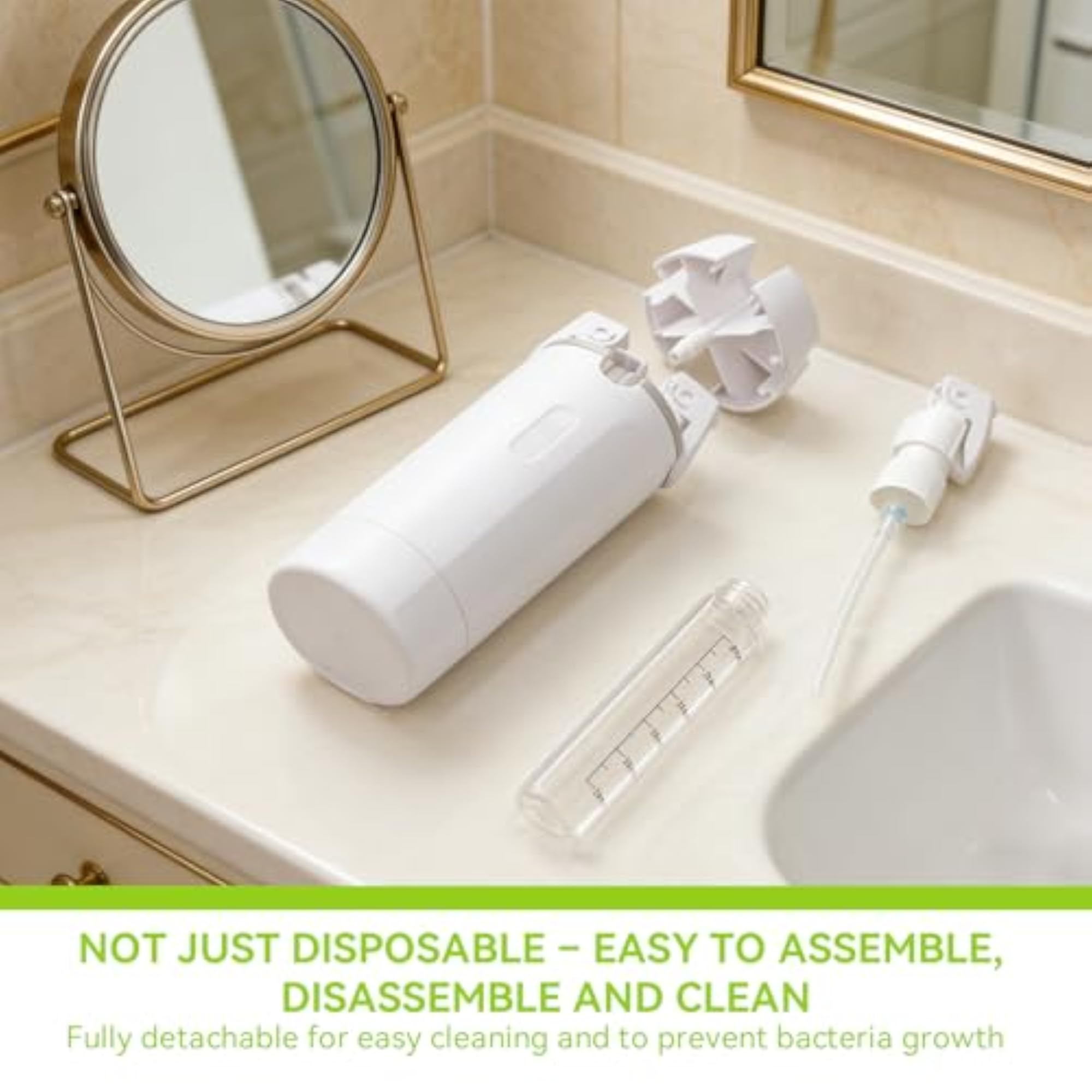 4 in 1 Refillable Travel Dispenser Bottles Kit, Leak-Proof Containers