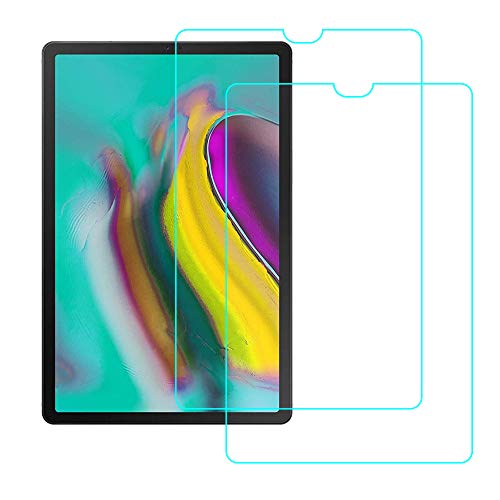 RLTech Protector de Pantalla para Samsung Galaxy Tab S5e 10.5, [2 Pack] 9H Sin Burbujas Resistente a Arañazos Cristal Templado para Samsung Galaxy Tab S5e 10.5 2019 T725 / T720