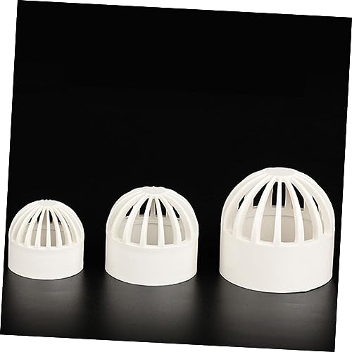 Cubierta permeable para tanque de peces Mikikit 2 piezas blanca miniatura 3