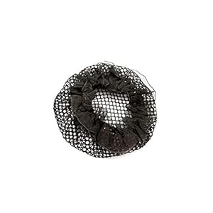 Wheeler-WF 10 stks Onzichtbare Bun Haarnetten Black Elastic Edge Mesh haaraccessoires voor meisjes Vrouwen en kinderen