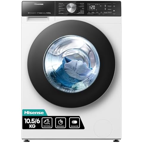 Hisense WD5S1045BW 10.5kg Inverter Washer Dryer Cover