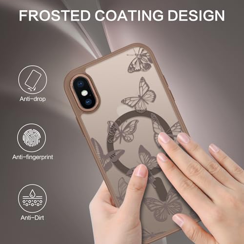 Coque iPhone Xs Max motif papillon, le cadeau idéal pour filles