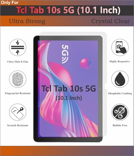 Image of Screen Guard Compatible With Tcl Tab 10s 5G (10.1 Inch) Fiber Screen Protector Not a Tempered Glass.