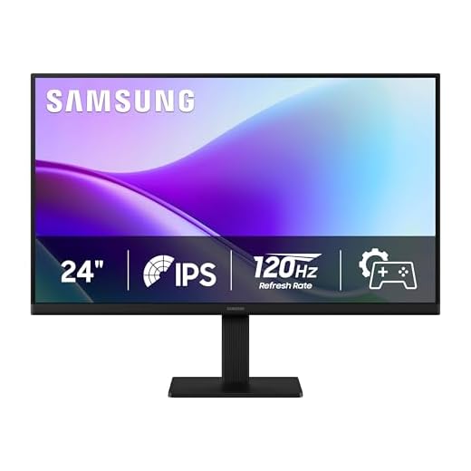 Samsung 24" S3 (S32GF) FHD High Resolution 120Hz Monitor with IPS Panel, Flicker Free, Eye Saver Mode, LS24F320GANXZA, 2025