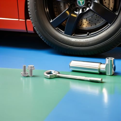 Tornillos antirrobo para matrícula Mikikit M6x12 de aleación resistente 5