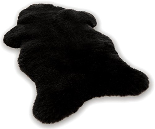 Preisvergleich Produktbild Zaloop Lammfell Schaffell schwarz