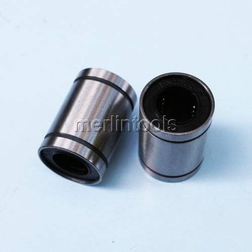 2Pcs LME16UU Linear Ball Bearing Bush Bushing 16mm x 26mm x 36mm