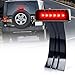 Xprite LED Third Brake Lights Tail Lights w/Smoke Lens High Mount Stop Lights for 2007-2018 Jeep Wrangler & Wrangler Unlimited JK