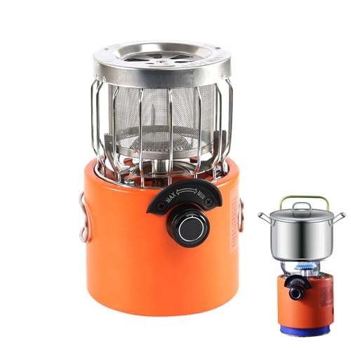 Kleine Zeltheizung, Campingkocherheizung - Outdoor-Heizofen Aus...